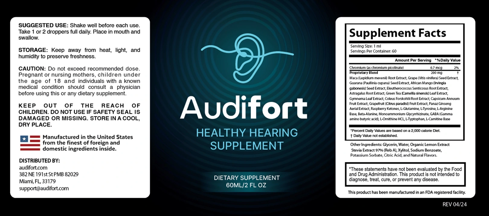 label audifort